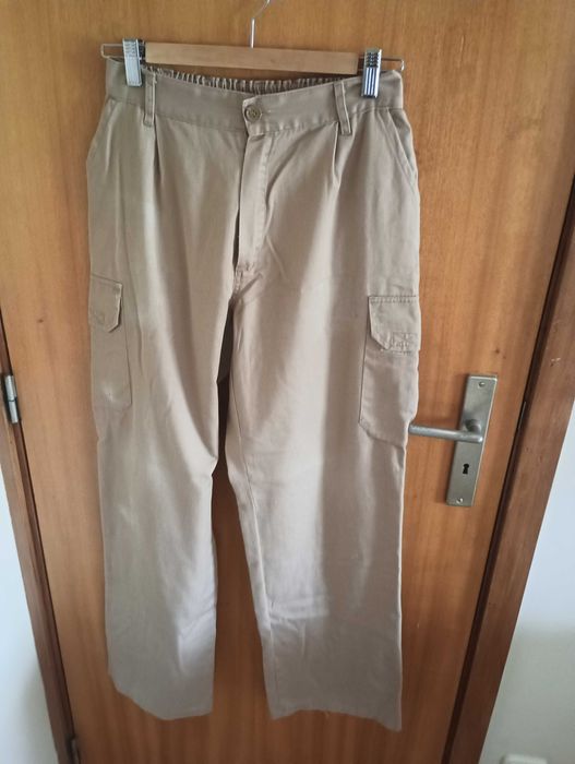 Calças Trabalho Castanhas