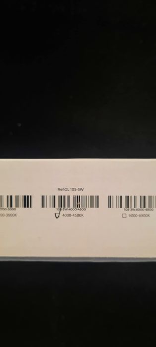 Focos/Painel de luz led de encastrar Aron 3 Watts 4500k