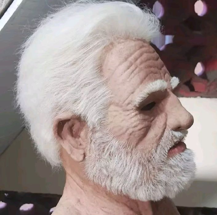 Маска Латексная Мужика реалистичная Штучне Волосся