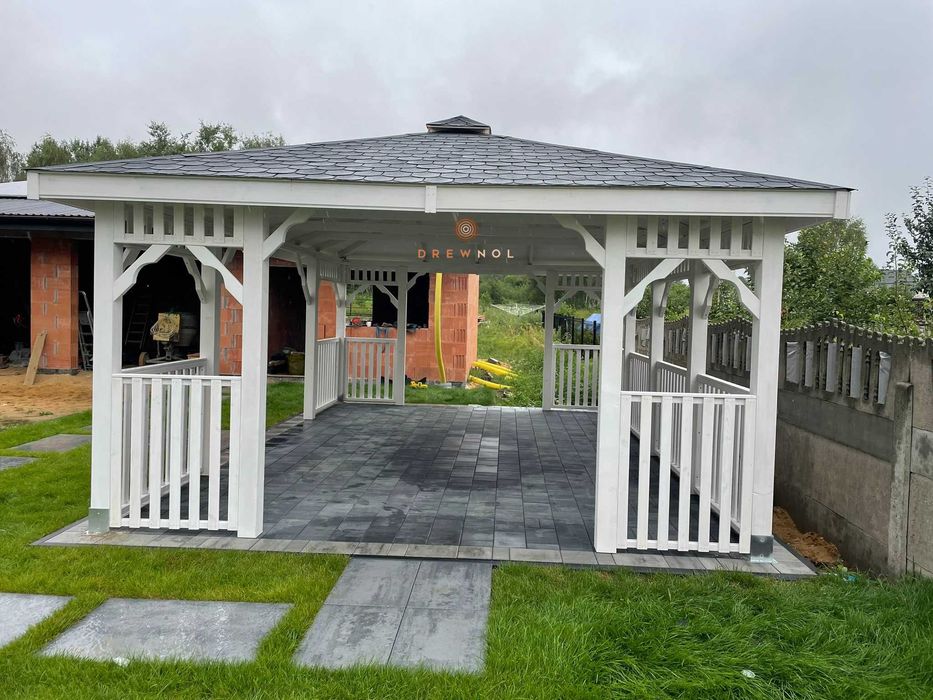 Altanki, altanka, altana ogrodowa, wiata drewniana, producent, 6x4.