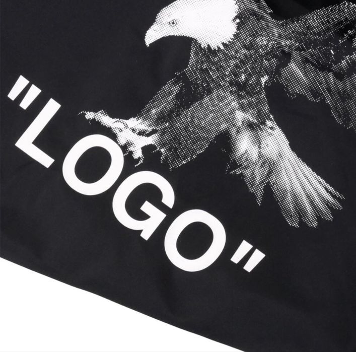 Куртка, дождевик (плащ) nike off-white eagle