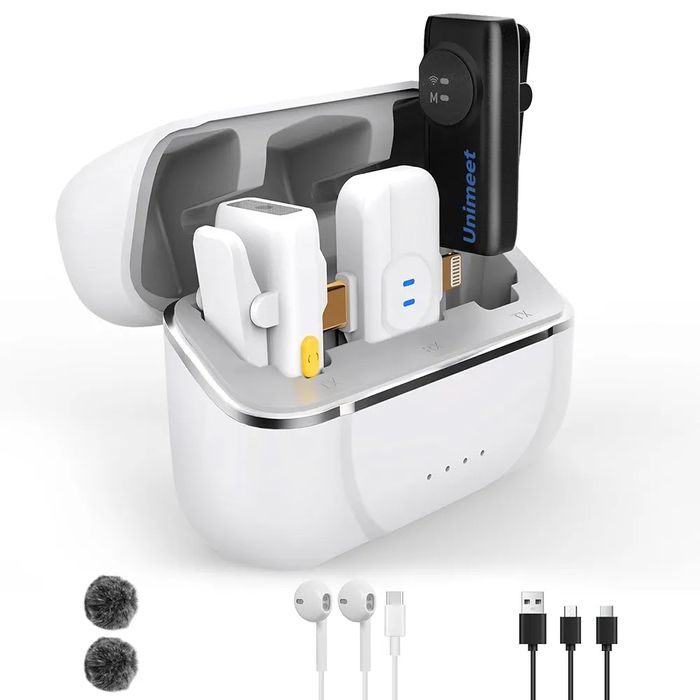 ! Акція! Бездротові професійні  мікрофони Unimeet 2 передавачі + прий