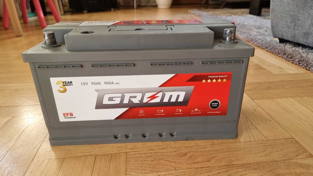 Akumulator GROM 95AH 900A