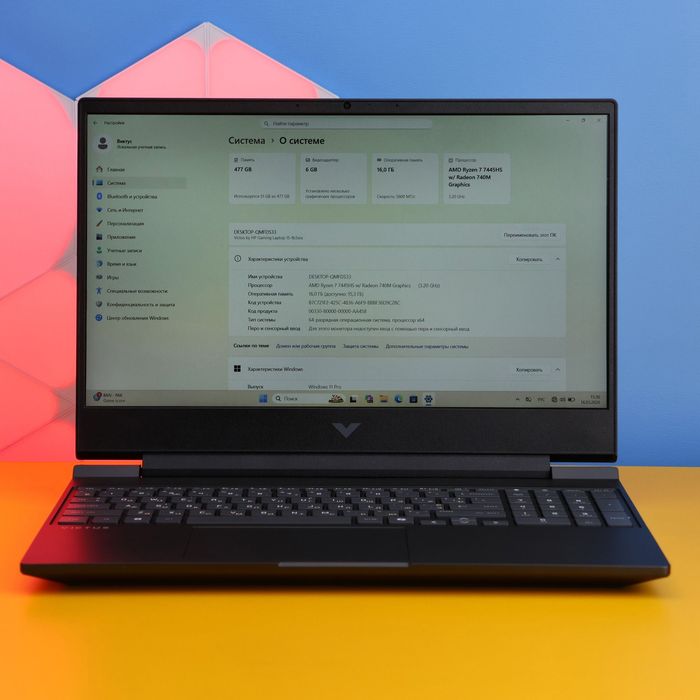 Ноутбук HP Victus 15-fb3040nw (161391) Б/У З ГАРАНТІЄЮ