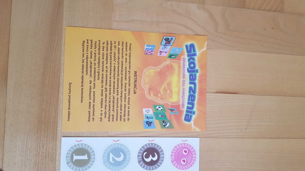 Gra edukacyjna Skojarzenia 6 - 12 lat Beniamin