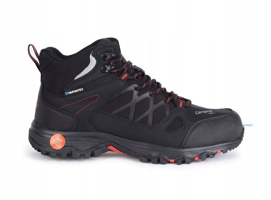 Wygodnie Buty Turystyczne Campus Rimo High 2.0 Roz. 44 | Czarne