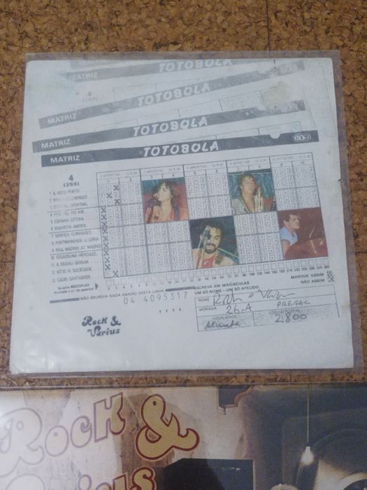 Pack Rock & Varius - Sempre a Curtir / Totobola