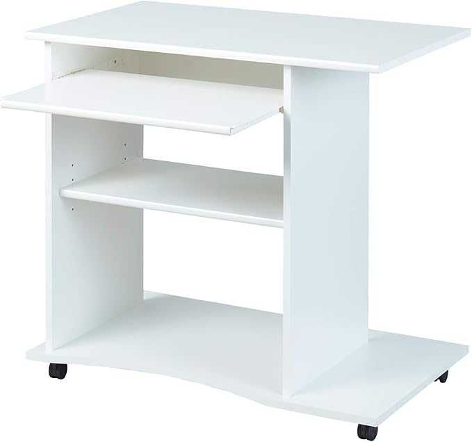 Inter Link Biurko, Stolik Pod Komputer, Stolik Roboczy 80 X 75 X 50 cm