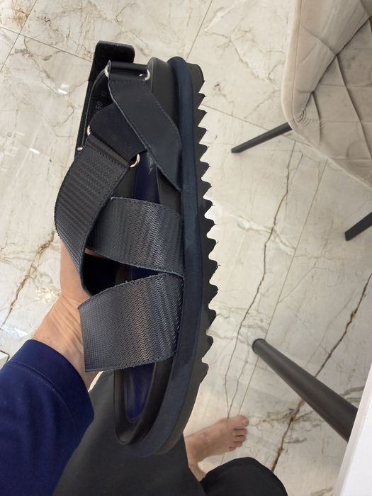 Італійські шкіряні сандалі GIAMPIERONICOLA р.43 | Made in Italy