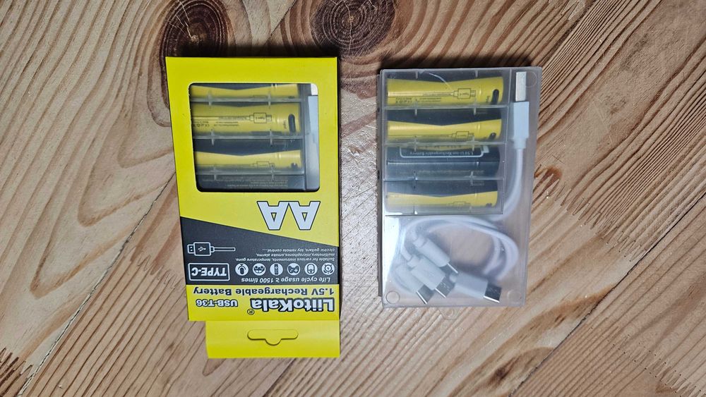 Акумулятори LiitoKala типу AA, AAA