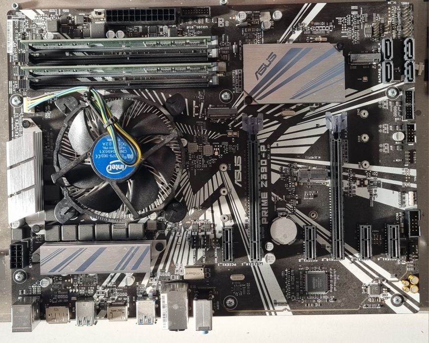 Płyta ASUS PRIME Z390-P + Procesor Intel Celeron G4930 + Chłodzenie + 8GB RAM DDR4