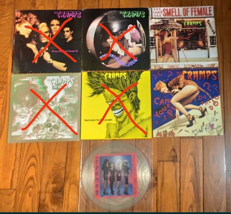 The Cramps vinil