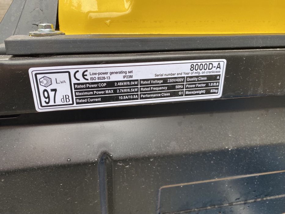 Продаю новий генератор 3х фазний 8 кВ