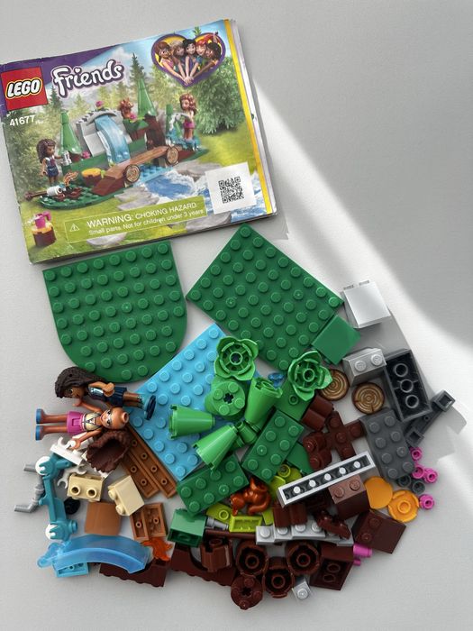Lego Friends 41679 Будиночок в лісі + Lego Friends 41677 Водоспад