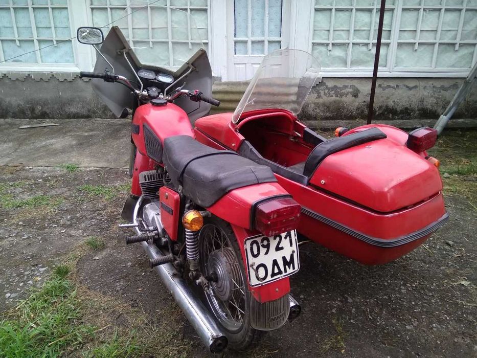Мотоцикл ИЖ 1991 г, пробег 21000, с коляской, заводской комплект