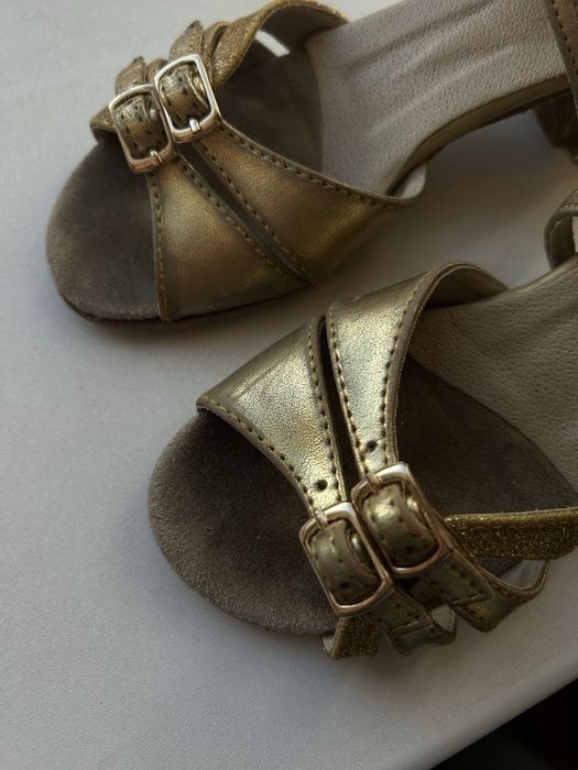 Дитячі туфлі для бальних танців 19 см