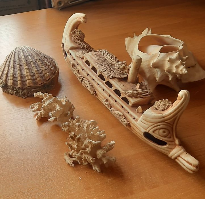 Керамічні прикраси для акваріуму