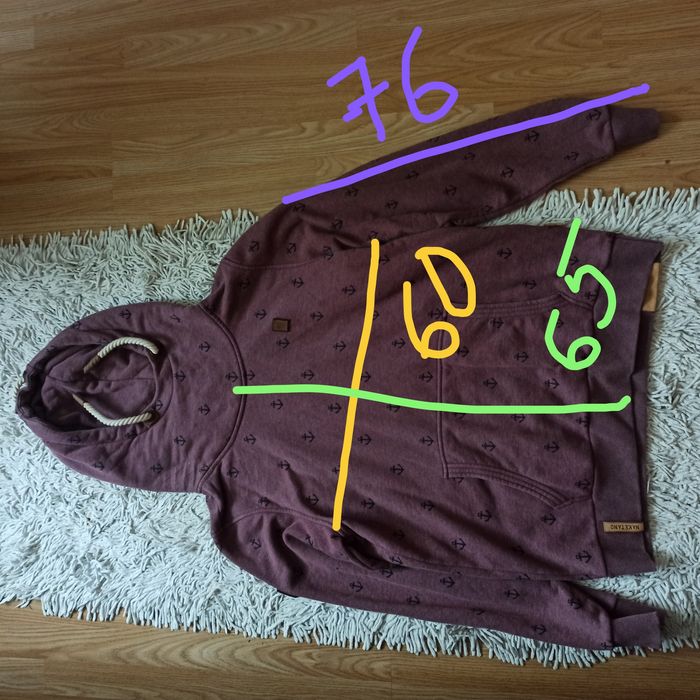 Bluza unisex Naketano (oryginał) r. XXL z kapturem