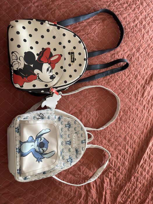Lindas bolsas da disney Minnie e Stich