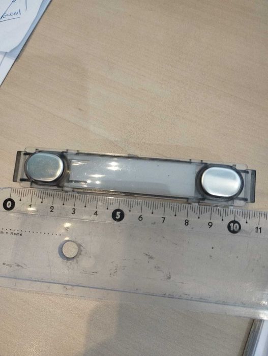 Botão duplo de campainha para porteiro Golmar