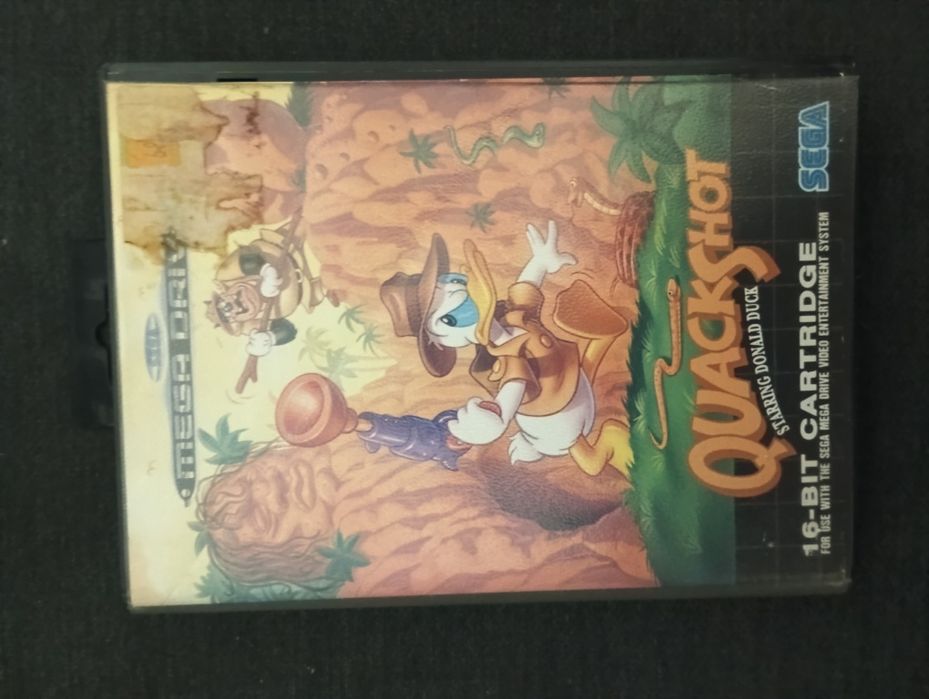 Gra na Sega mega drive ouackshot