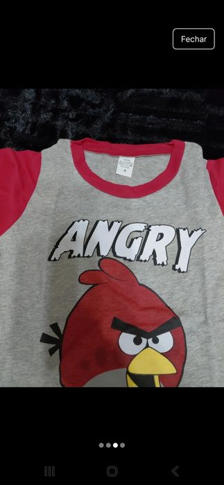 Fato de treino manga curta tamanho 4 anos