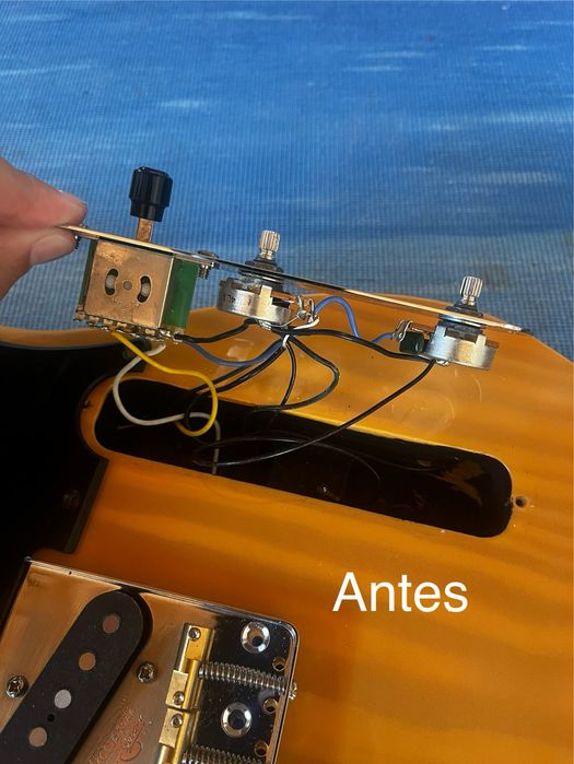 Telecaster Squier CV- Braço Fender