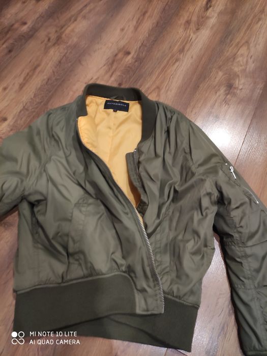 Kurtka bomberka damska khaki
