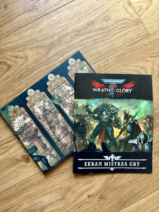 Zestaw podręczników RPG Warhammer 40,000: Wrath & Glory (PL)