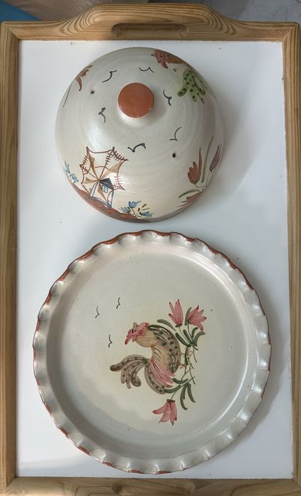 Prato de queijo artesanal