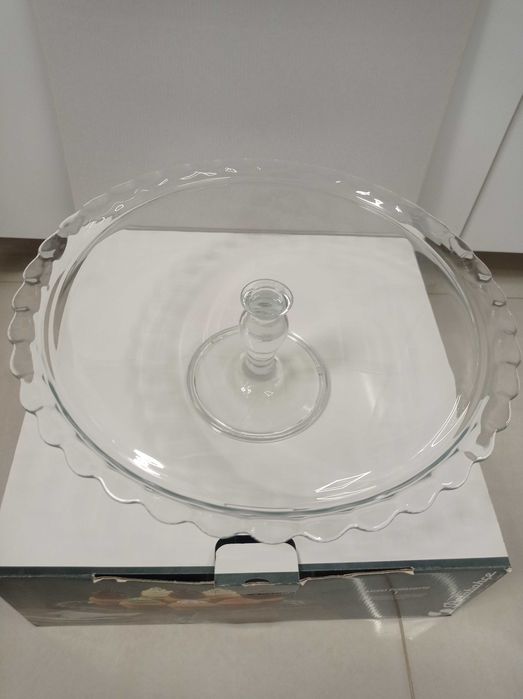 Patera na nóżce Patisserie Maxi 37 cm PASABAHCE