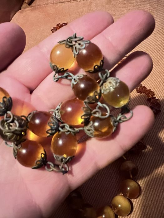 Янтарь браслет буси