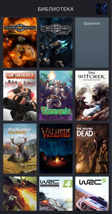 Steam аккаунт.