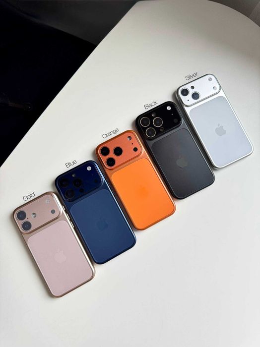 Чохол для iPhone  в дизайні 17-ї серії (імітація), різні, палітра, ТОП