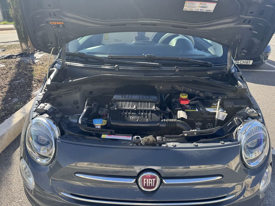 Fiat 500 Lounge-Teto panorâmico-distribuição mudada(fatura)