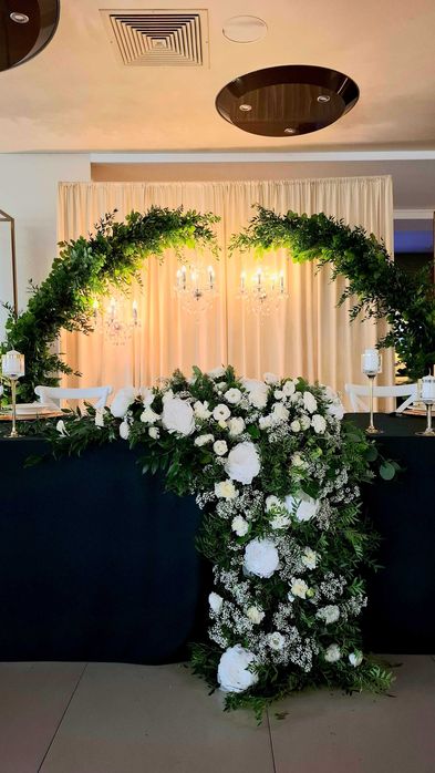 Dekoracje sal weselnych. Śląsk