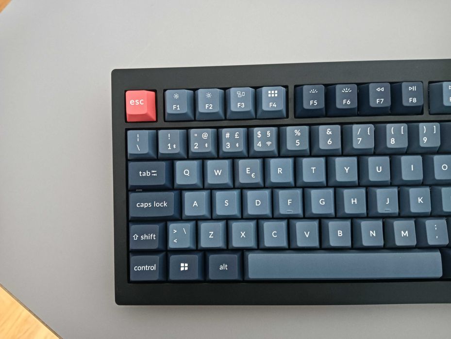 Keyboard Wireless Keychron V6 Max - Gateron Jupiter Brown - Layout PT