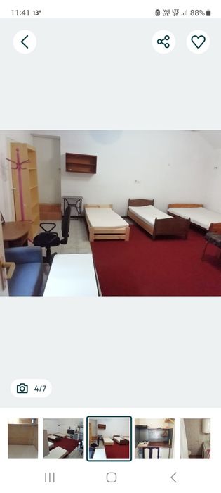 Miejsce w pokoju pieciosobowym