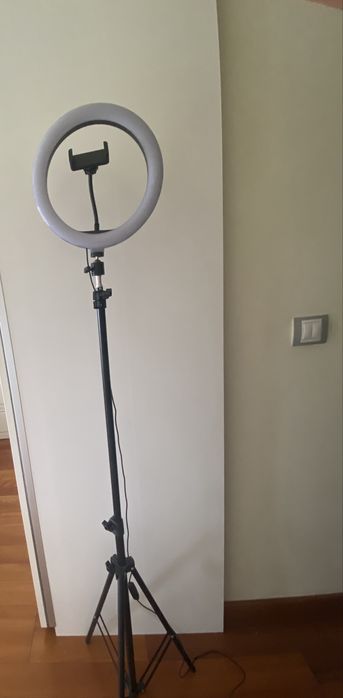 Anel de Luz + Tripé (max. altura 1,50m)