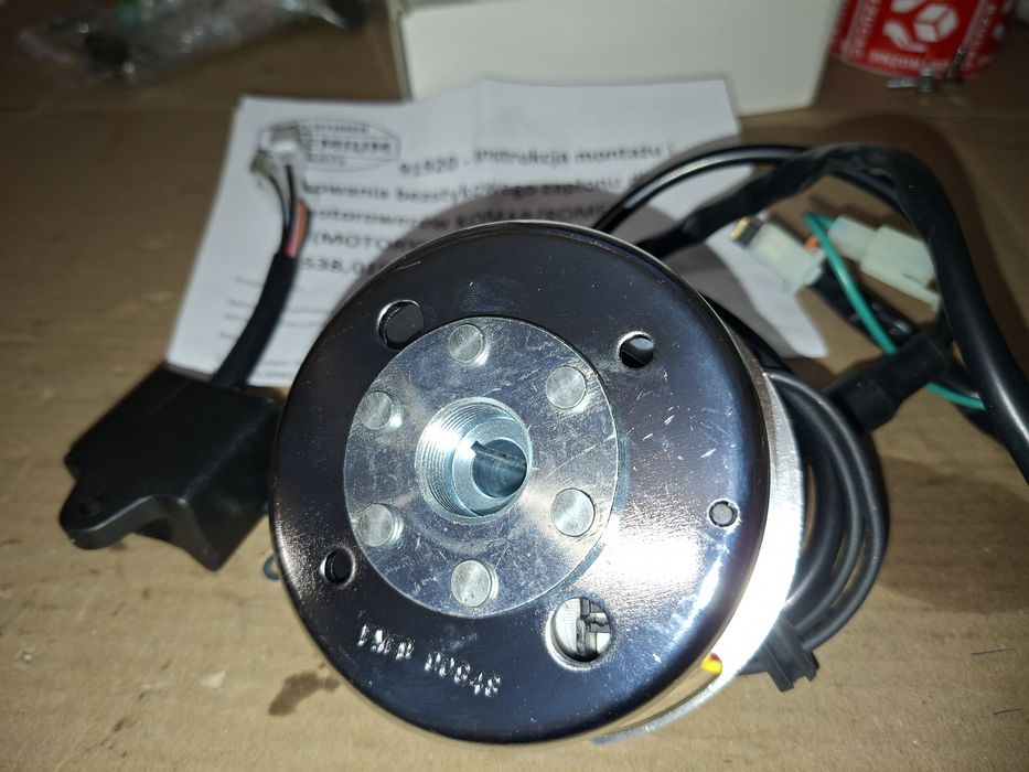 Nowy kpl zaplon CDI silnika romet motorynka komar ogar kadet polo pega