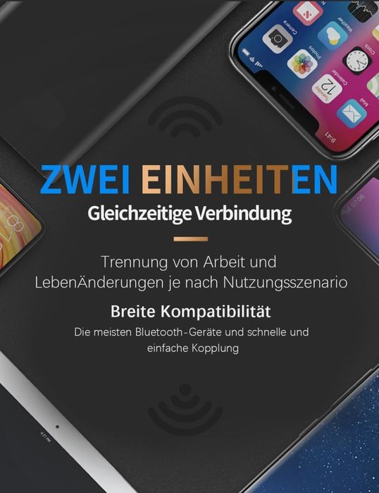 Boytond Zestaw słuchawkowy Bluetooth