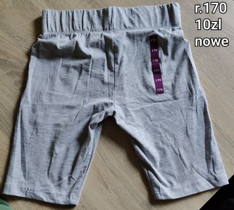 Nowe spodenki dziewczece r.170