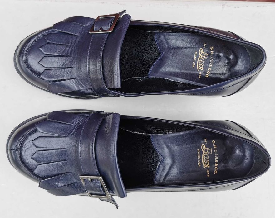 Кожаные туфли лоферы G.H.BASS 36 р. Оригинал