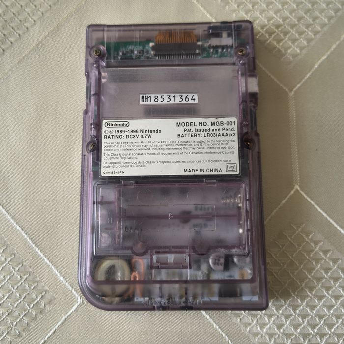 Game Boy Pocket Atomic Purple - ładny, sprawny