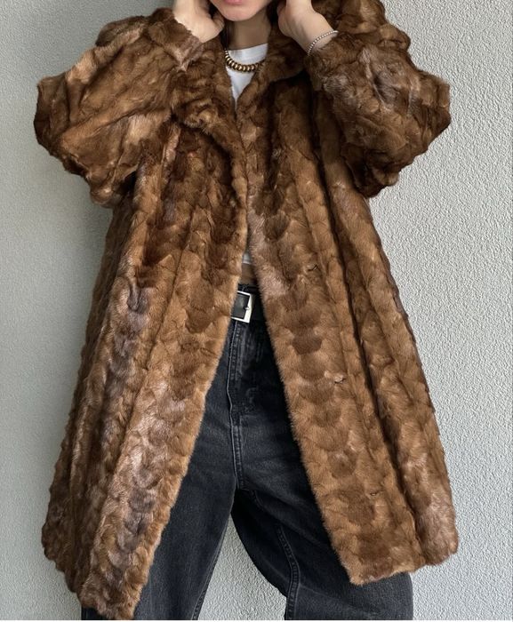 Вінтажна норкова шубка