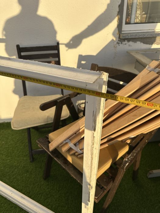 Janela em alumínio branco 1,20 m de larg x 1,00 m de alt aro incluído