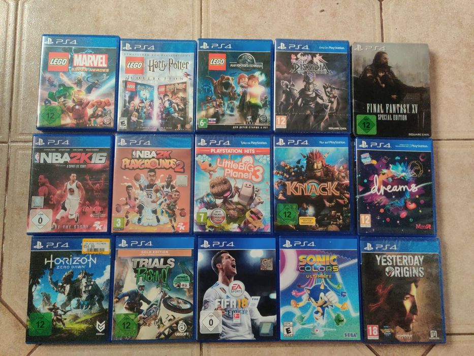 игры на ps4 ps5 лотом