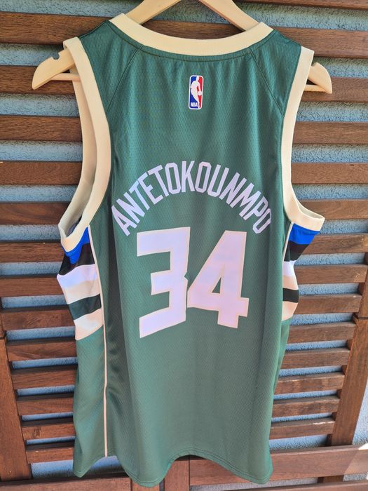 Koszulka koszykarska Antetokounmpo Milwaukee Bucks XL