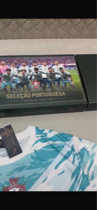 Pack Oficial Seleção de Portugal Puma – Camisola + Calças + Caixa Especial | Novo