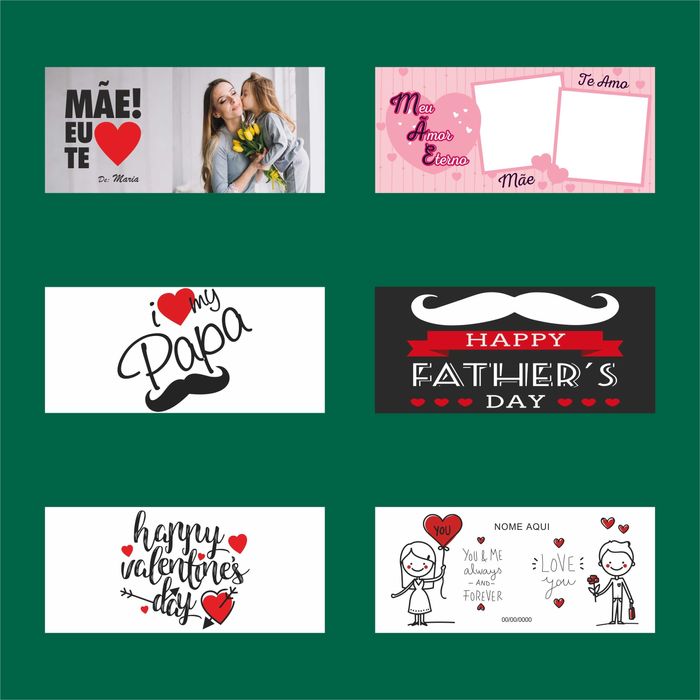 Caneca dias festivos personalizável